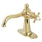 Kingston Brass KSD154BXPB Single-Handle Bathroom Faucet with Push Pop-Up, Polished Brass KSD154BXPB - alternate 1